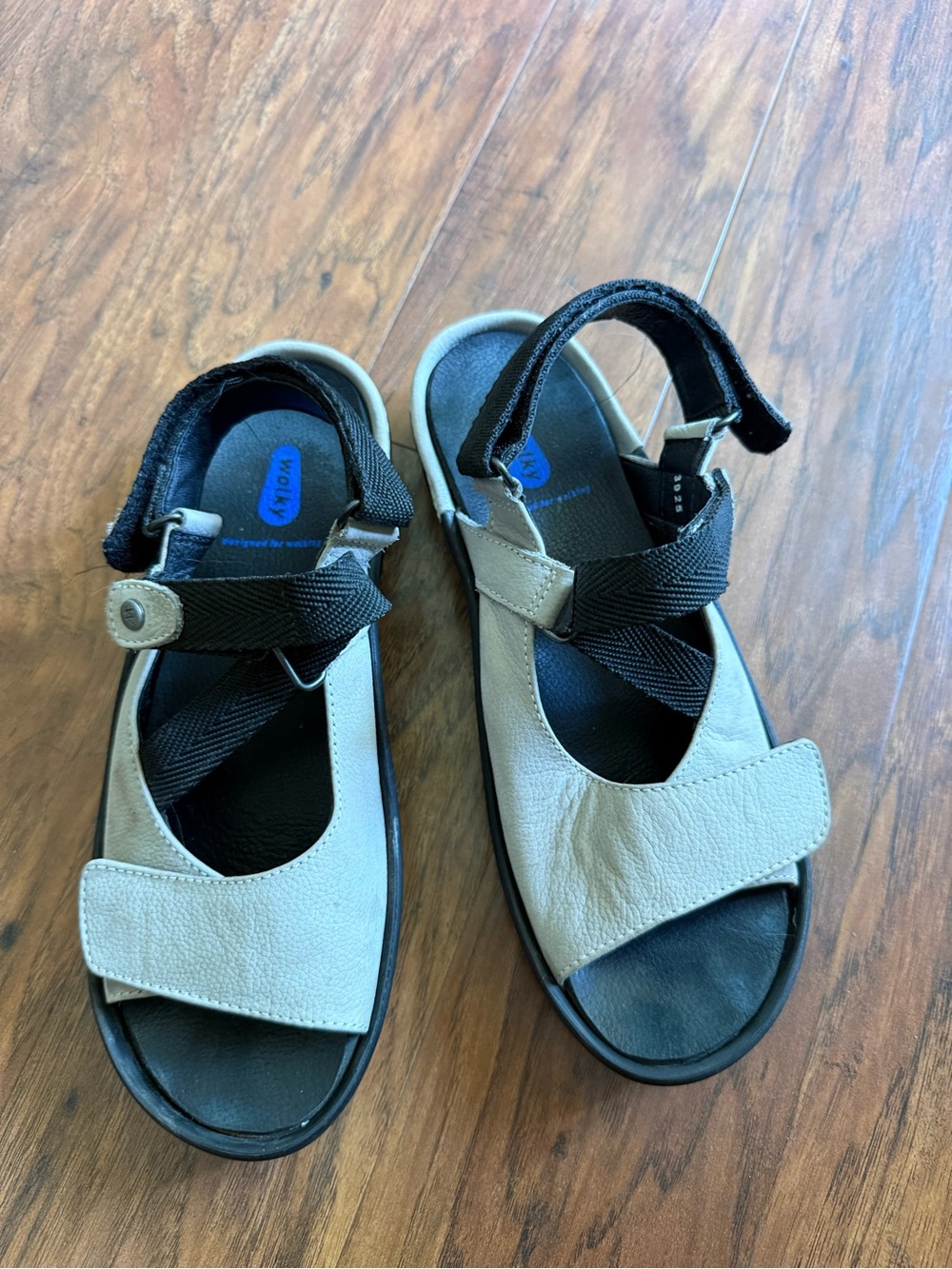 Wolky Leather Strap Sandals